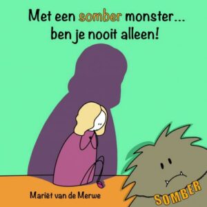 Met een somber monster - Mariet van de Merwe