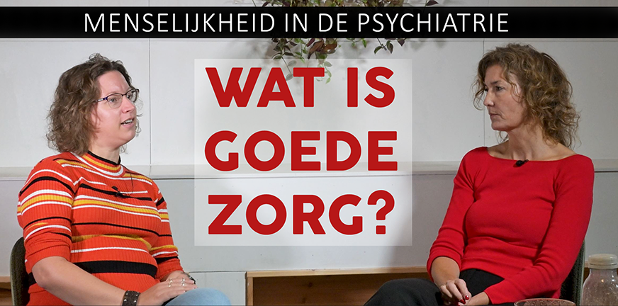 Nynke Boonstra vertelt over menselijkheid in de psychiatrie